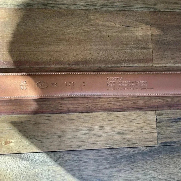 Trafalgar cortina leather belt - Picture 9 of 9